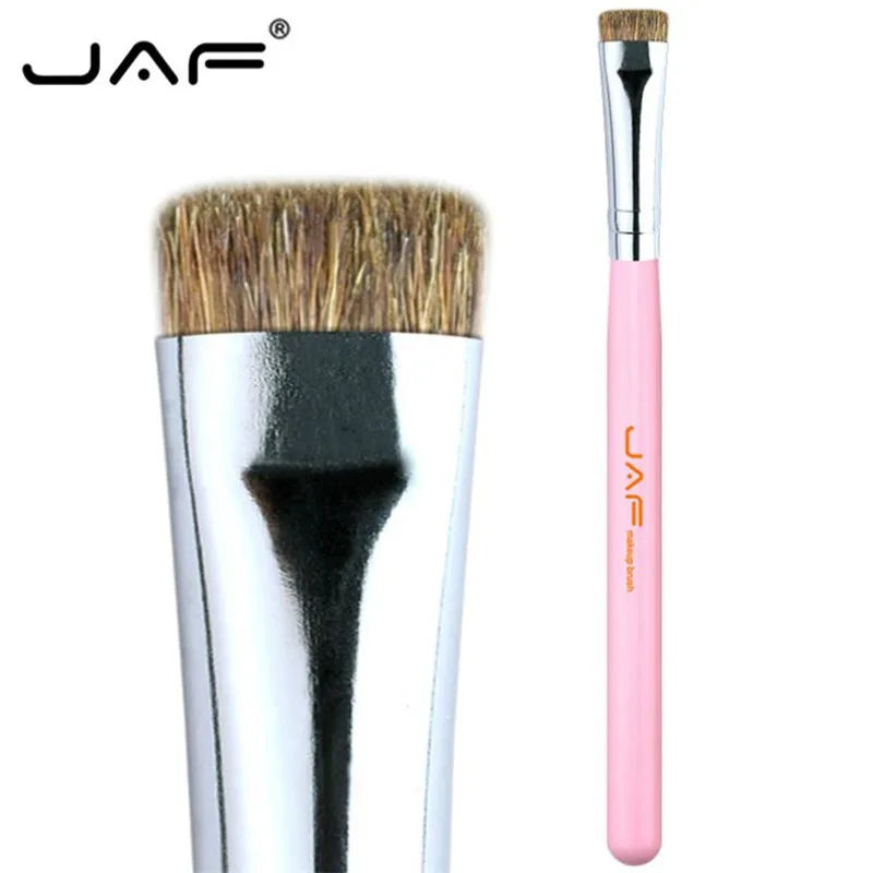 JAF 7Pcs Makeup Brush Set High Quality Eyeshadow Eyebrow Eye Brushes Natural Animal Hair Make up Brush Cosmetic Tool 25#701