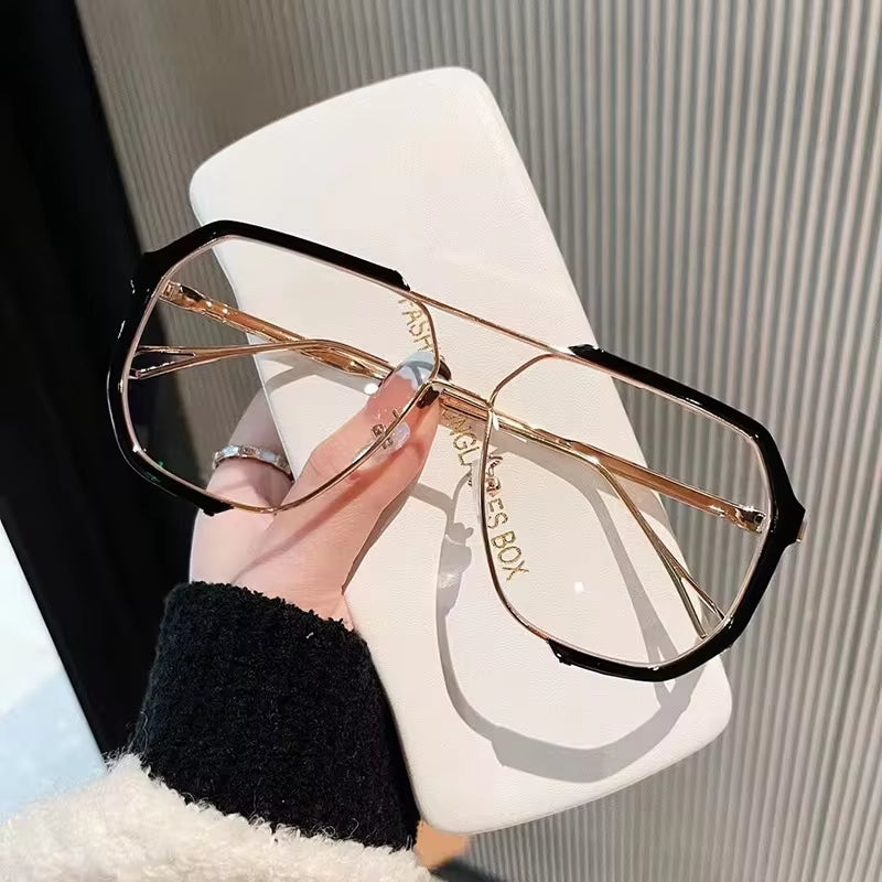 Oversized Sunglasses Women 2023 New Unique One Piece Fashion Sunglasses for Men UV400 Punk Glasses Trending Female Eyewear UV400