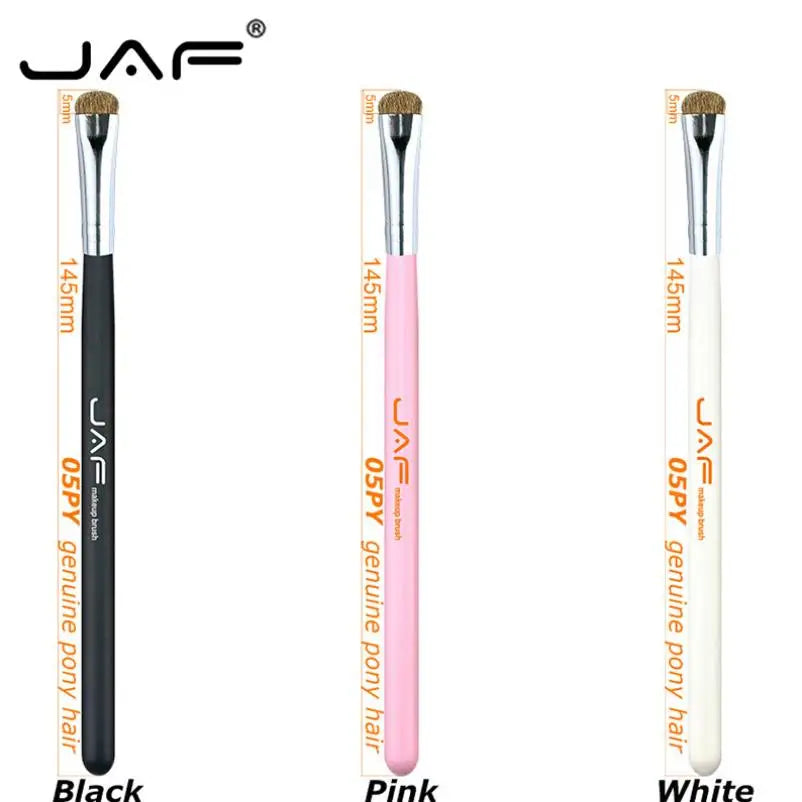 JAF 7Pcs Makeup Brush Set High Quality Eyeshadow Eyebrow Eye Brushes Natural Animal Hair Make up Brush Cosmetic Tool 25#701