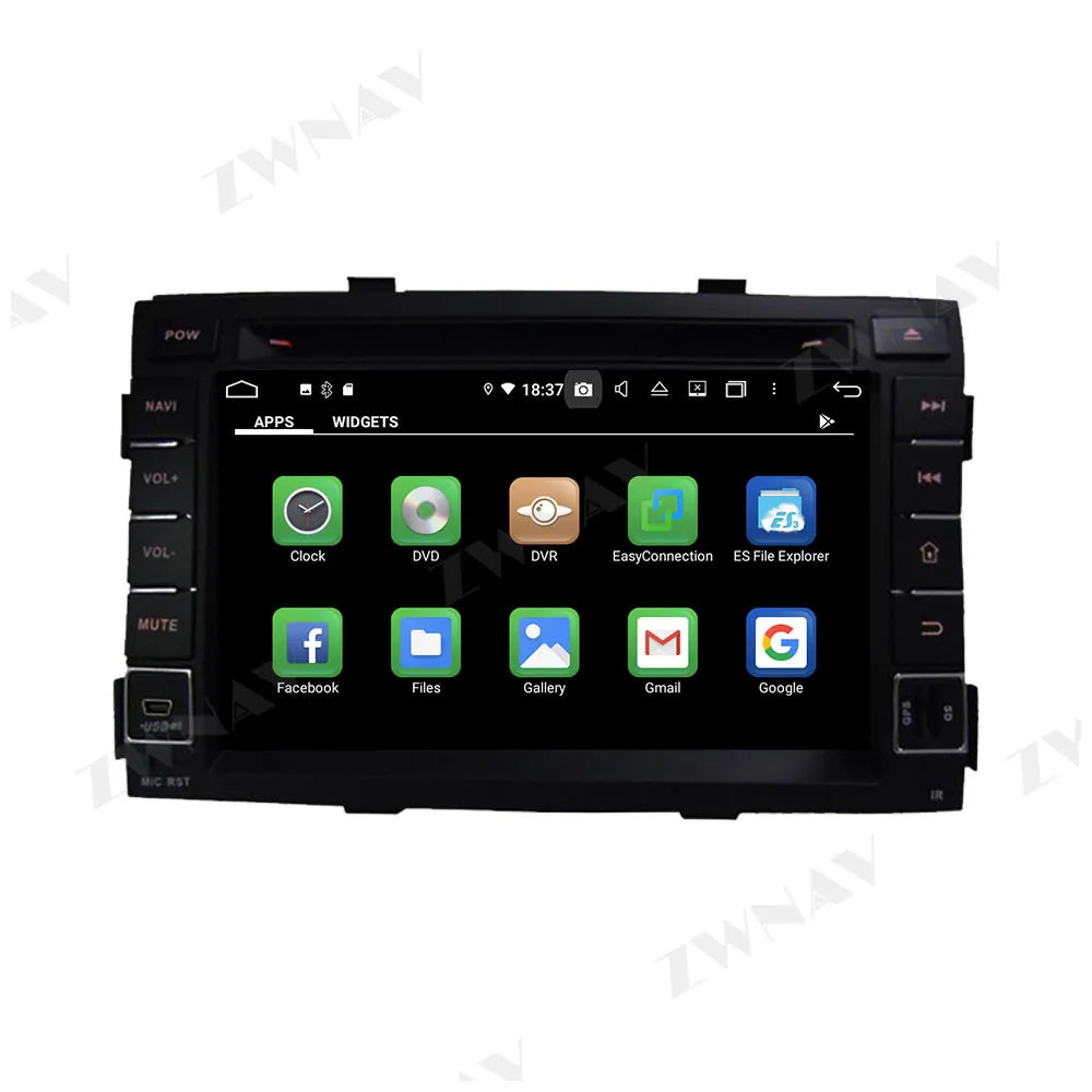 For Kia SORENTO 2010-2012 Android 128GG Car Radio Player GPS Navigation Car Stereo HD Multimedia Headunit DSP Carplay