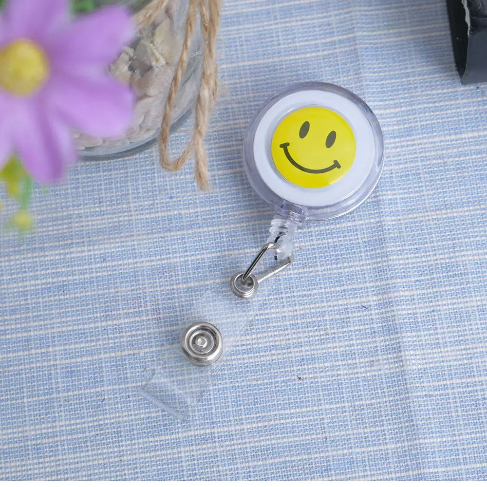 Creative Retractable X-Ray Badge Reel Radiology Badge Reel Holder Badge Reel Nurse Doctor Student Card Reel Clip Office Supplies