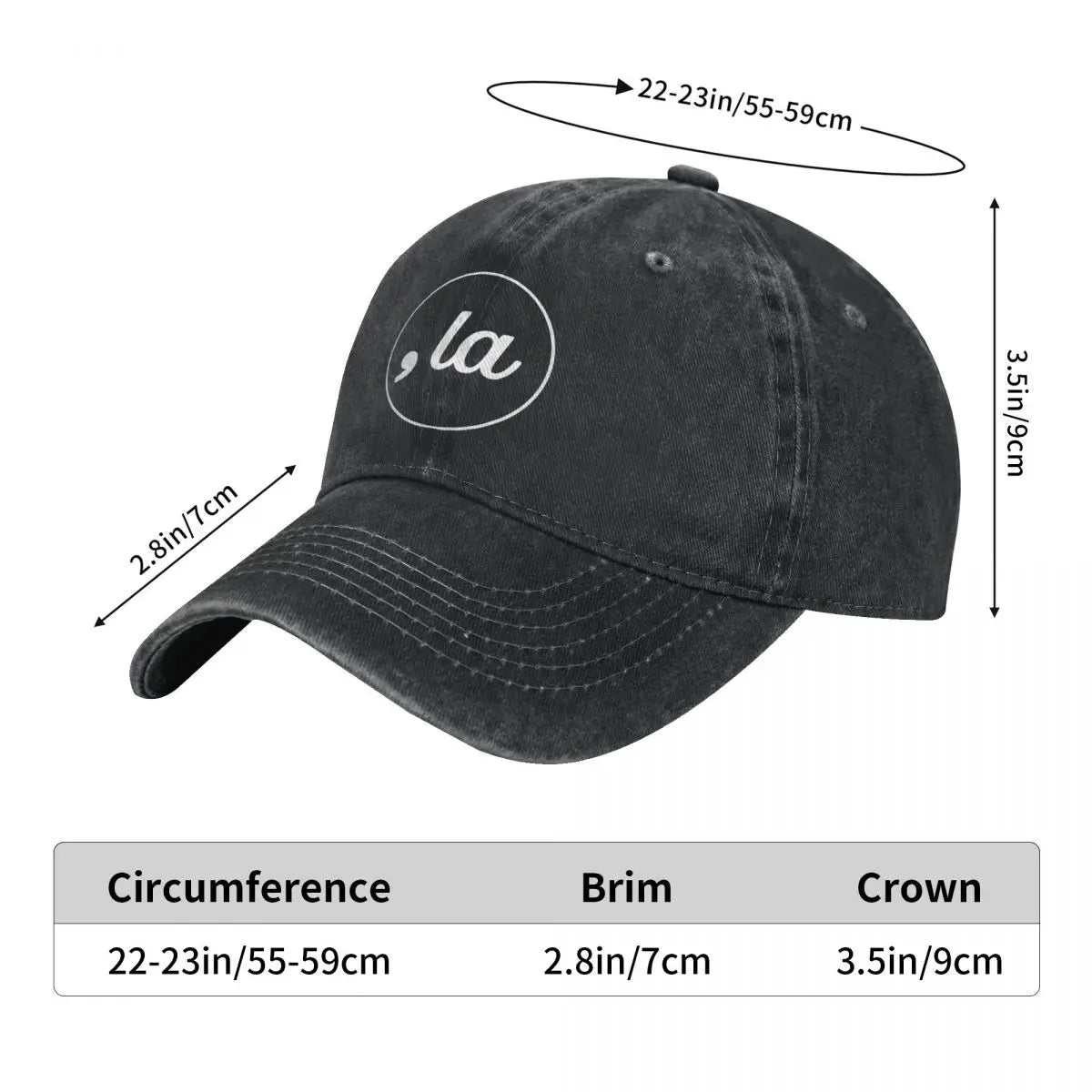 Comma La Kamala Harris 2024 Baseball Cap Men Women Distressed Denim Washed Snapback President Election Outdoor Workouts Hat