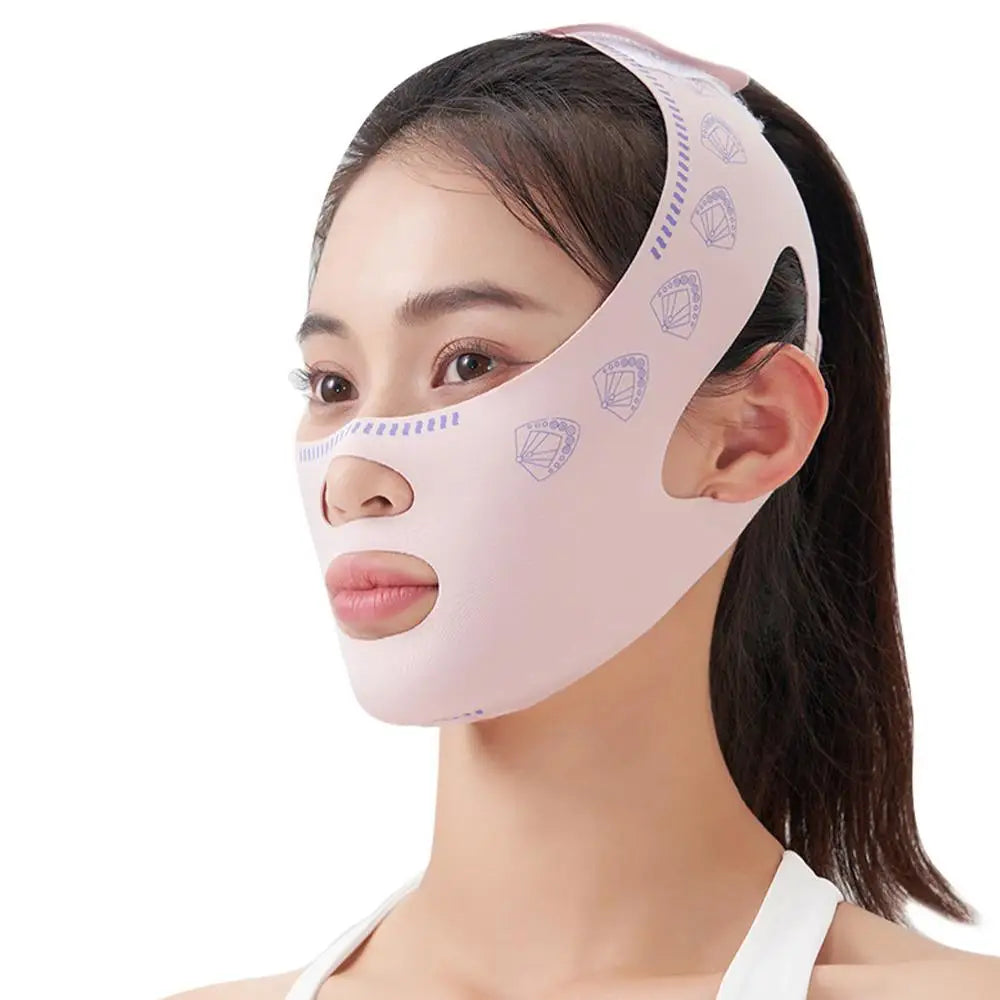 Breathable V Face Band Cheek Lift up Face Thin Mask Reduce Double Chin V-Line Shaping Bandage anti Wrinkle Face Bandage