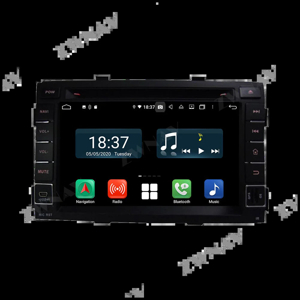 For Kia SORENTO 2010-2012 Android 128GG Car Radio Player GPS Navigation Car Stereo HD Multimedia Headunit DSP Carplay